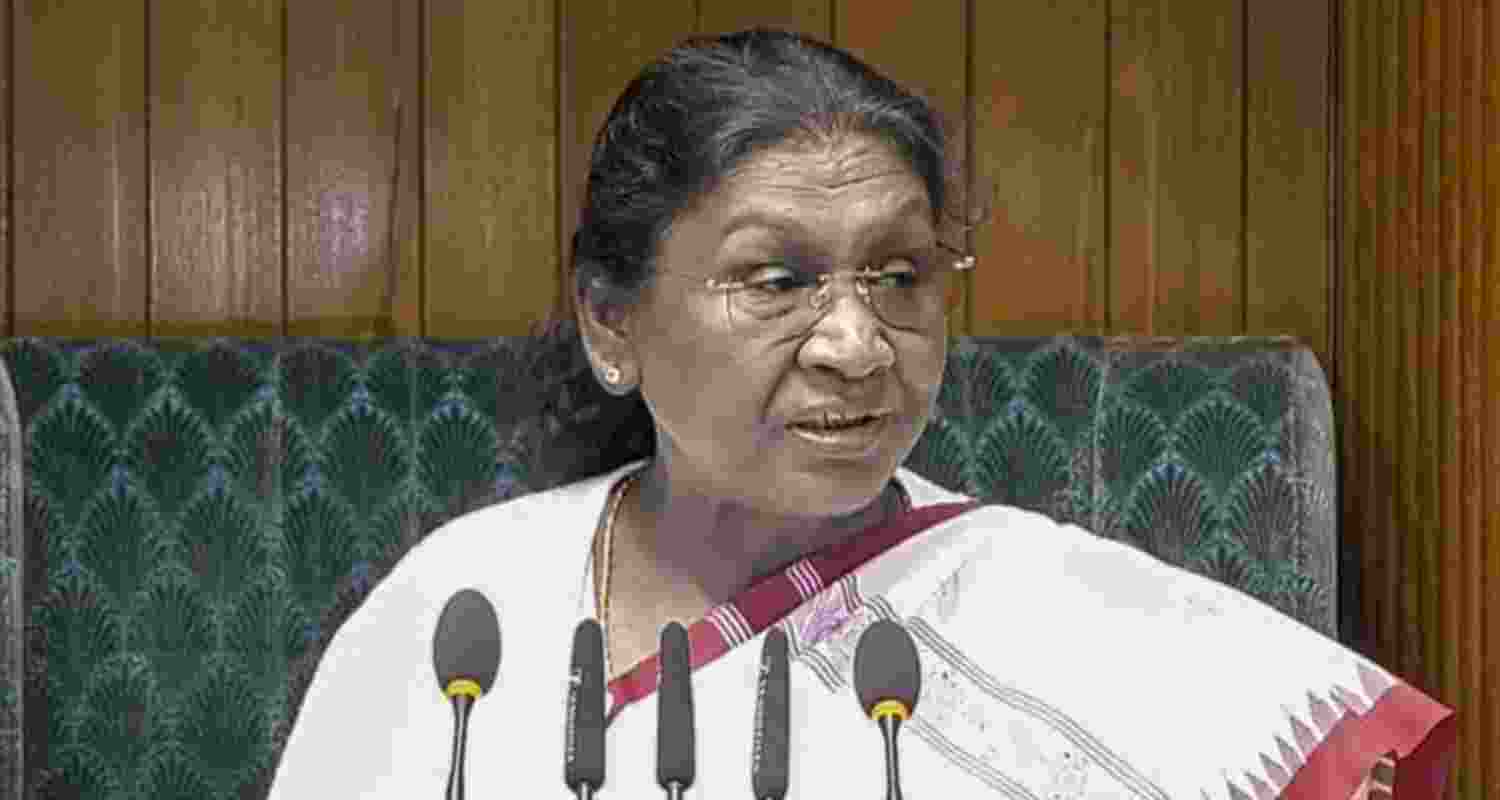 President Droupadi Murmu - file image.