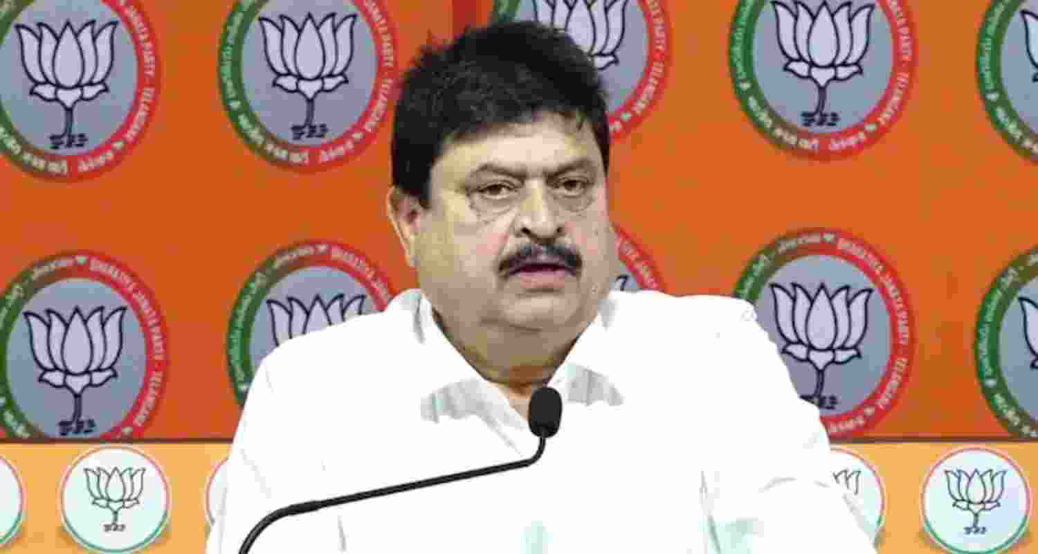 Telangana Bharatiya Janata Party president N Ramchander Rao 