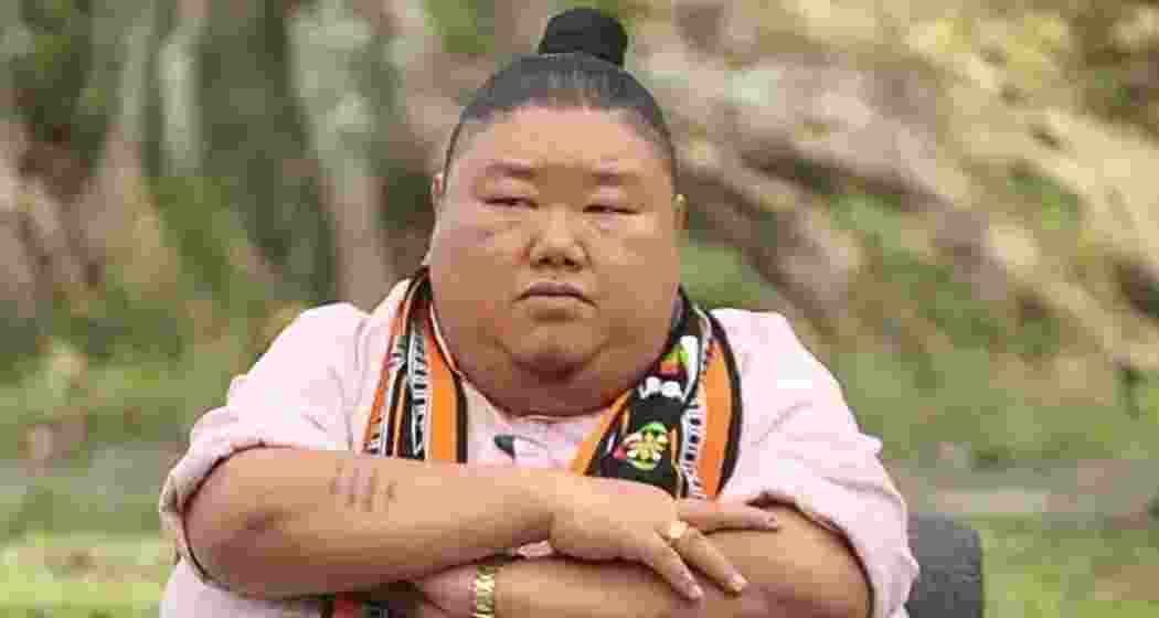 File photo of Nagaland Cabinet minister and state president of the Bharatiya Janata Party (BJP) Temjen Imna Along.