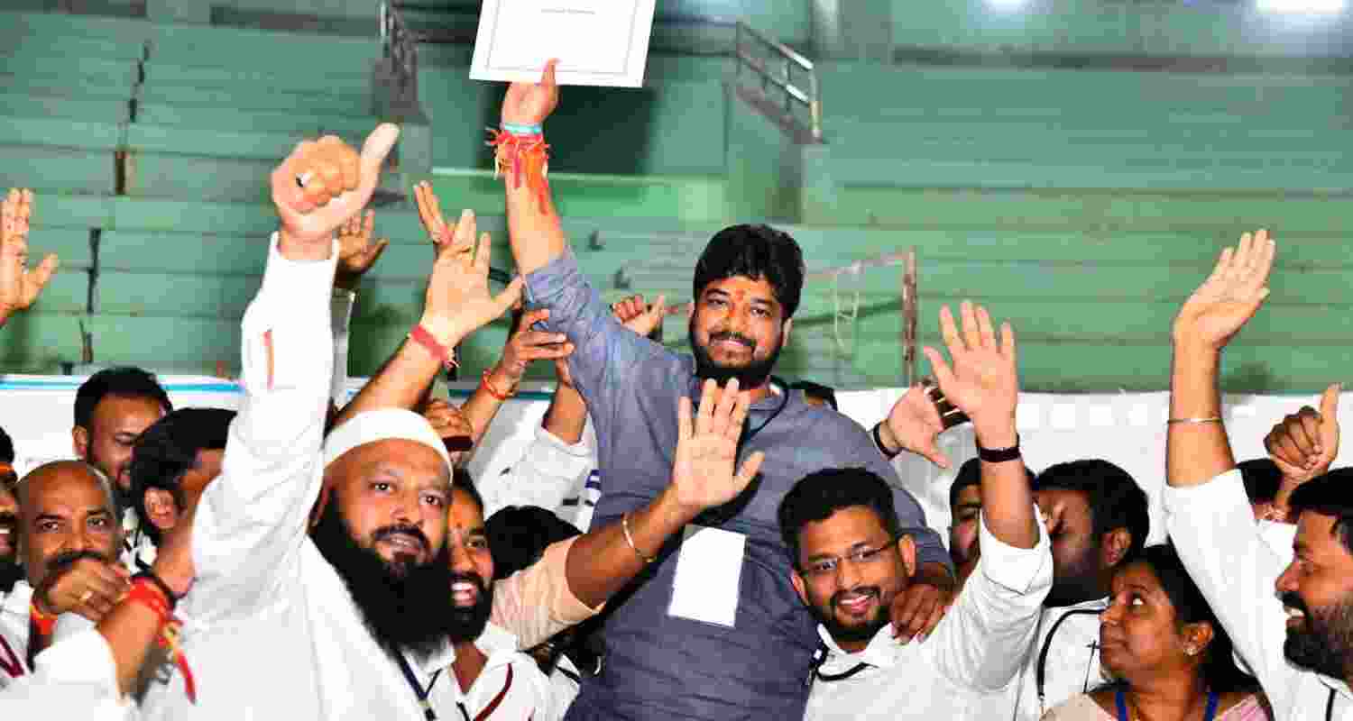 The Congress candidate Naveen Yadav won by a margin of over 24,720 votes against his nearest rival, Maganti Sunitha of the BRS. 