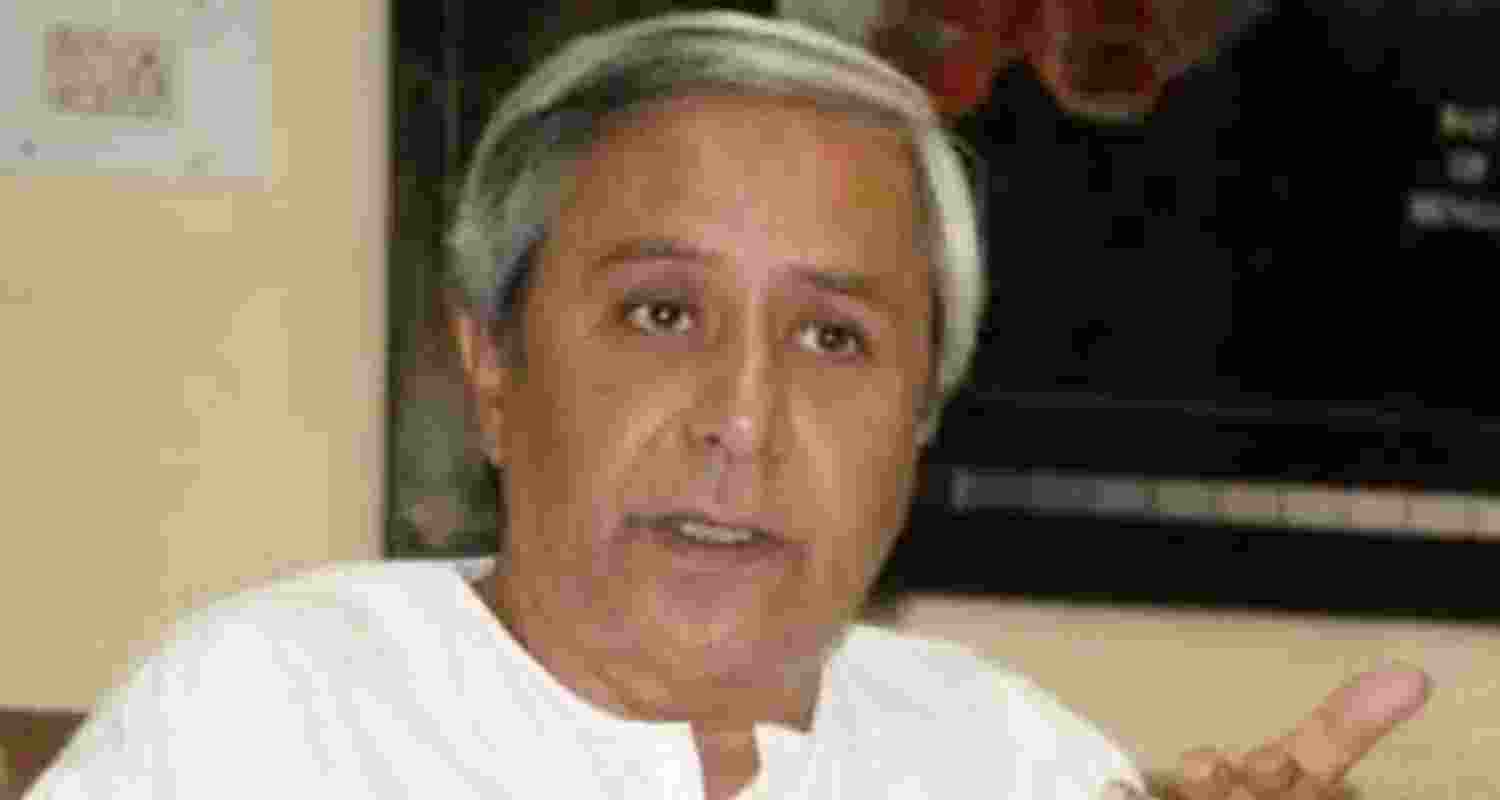Biju Janata Dal president Naveen Patnaik - file image.