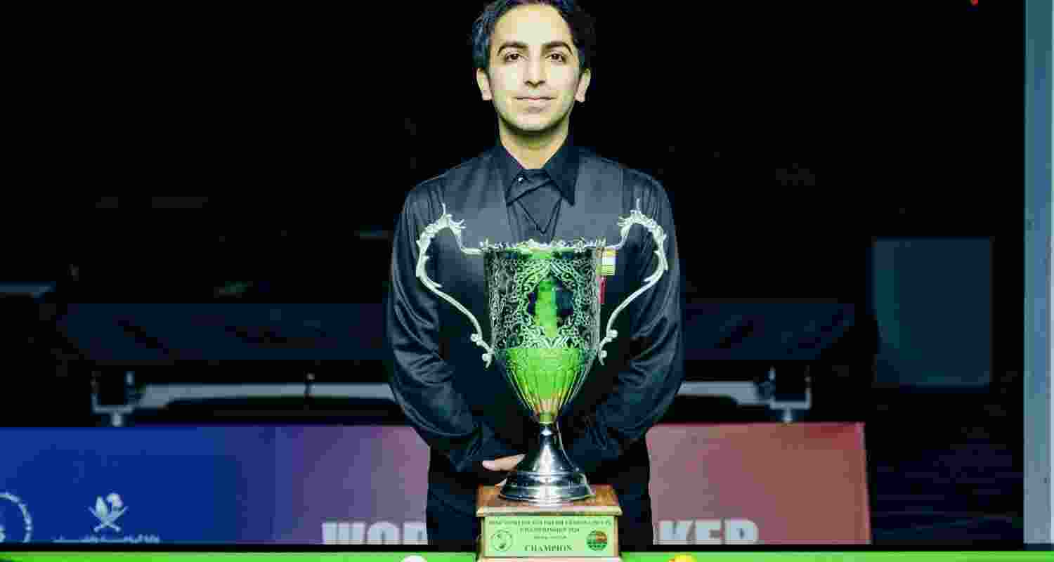 Pankaj Advani. Image: X. 