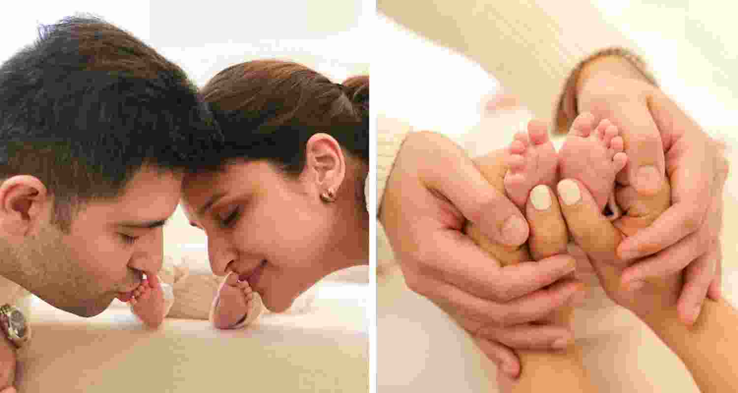 Parineeti Chopra, Raghav Chadha introduce son 'Neer' Parineeti Chopra, Raghav Chadha introduce son 'Neer'