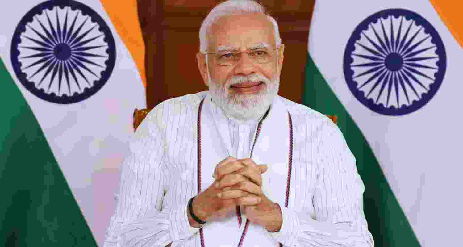 'Spectacular feat': PM praises Neeraj for 90.23m throw