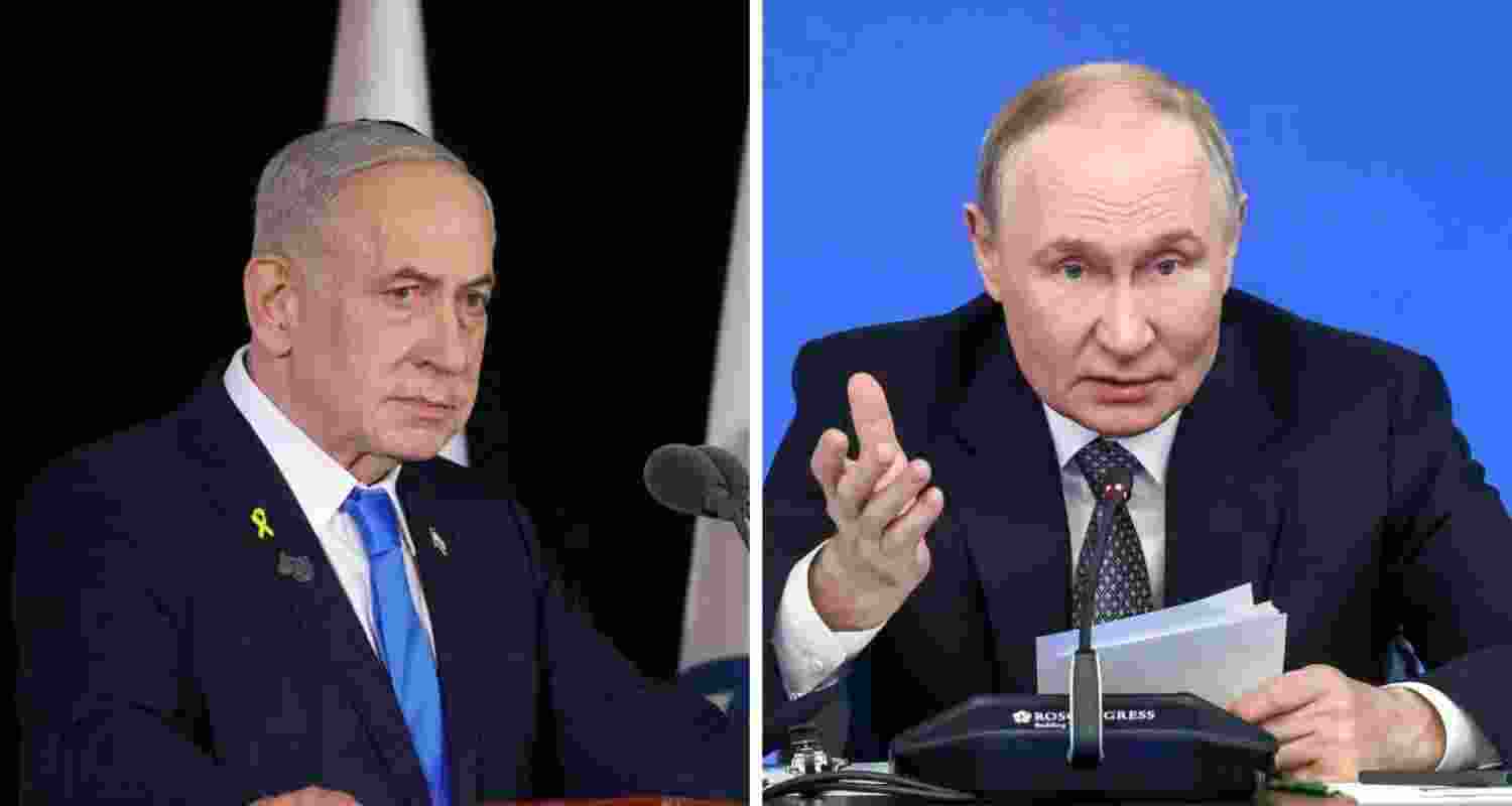 Putin-Netanyahu discuss Gaza, ahead of UNSC vote