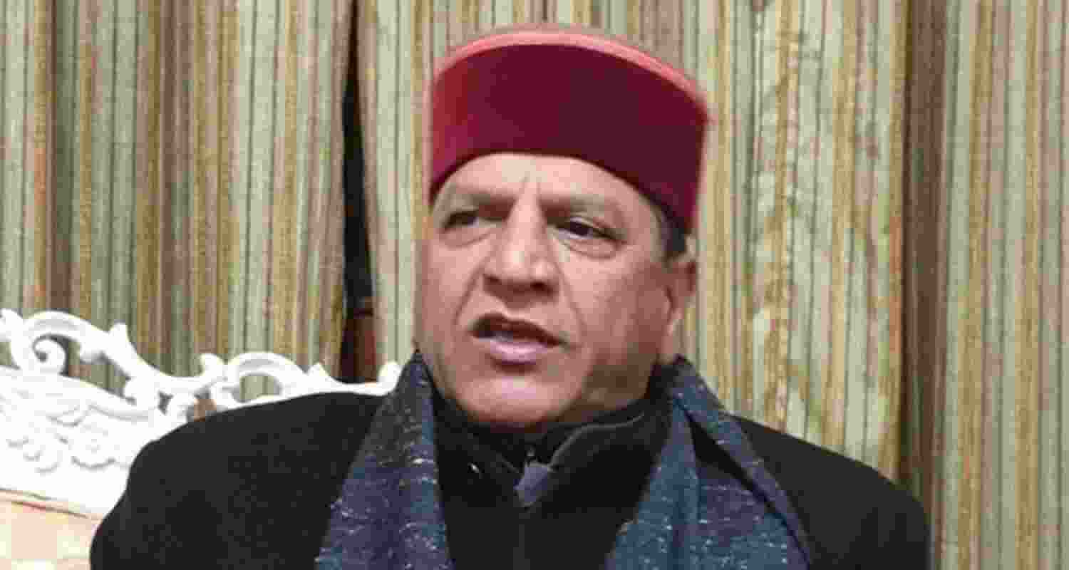 HP BJP chief Rajeev Bindal. 