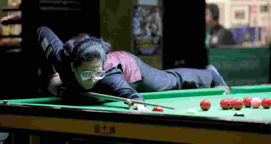 A file photo of Anupama Ramachandran in action during a match.