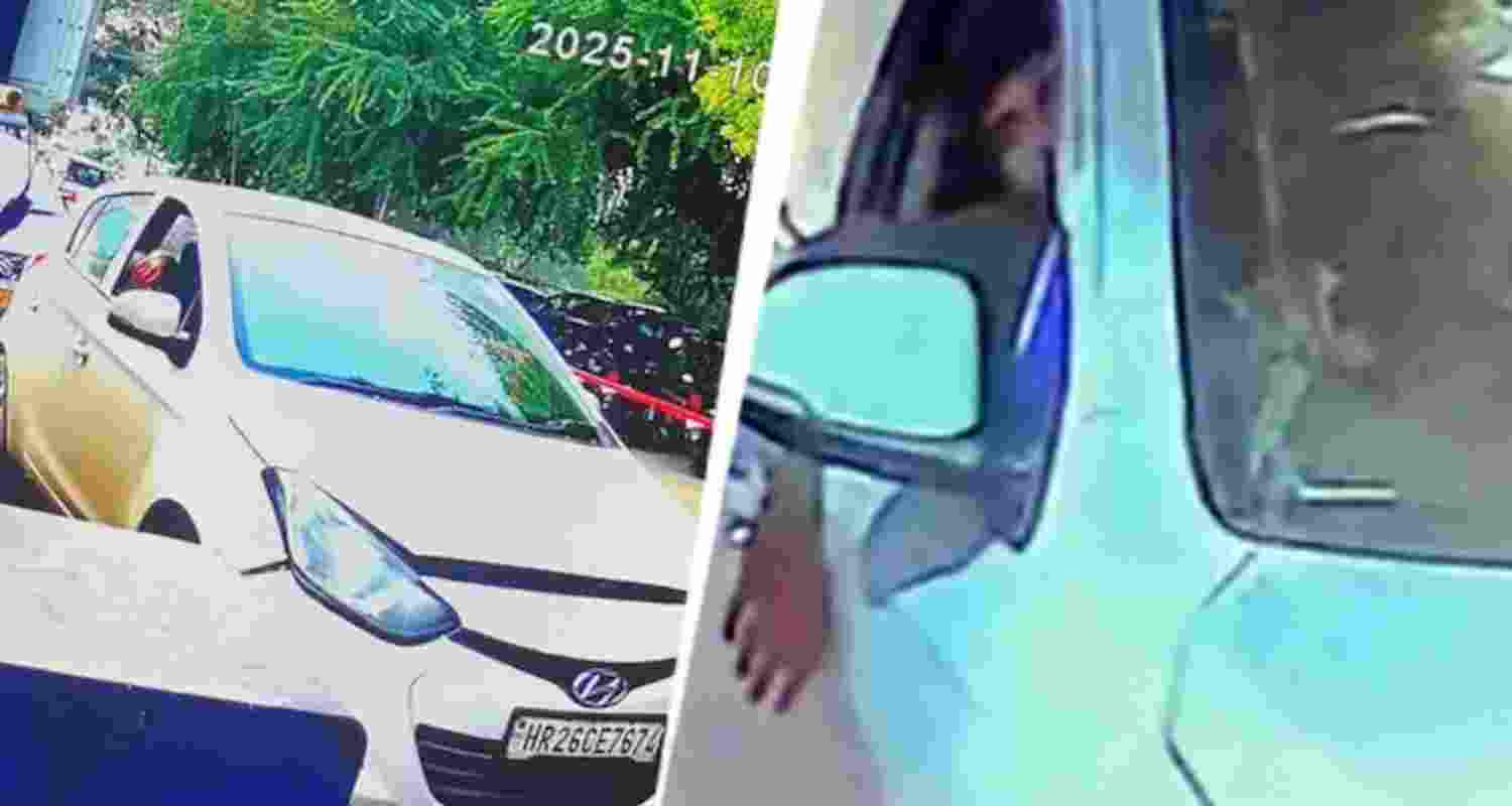 This is the first image of the suspect who was driving the i20 that later exploded near Red Fort on Monday night.