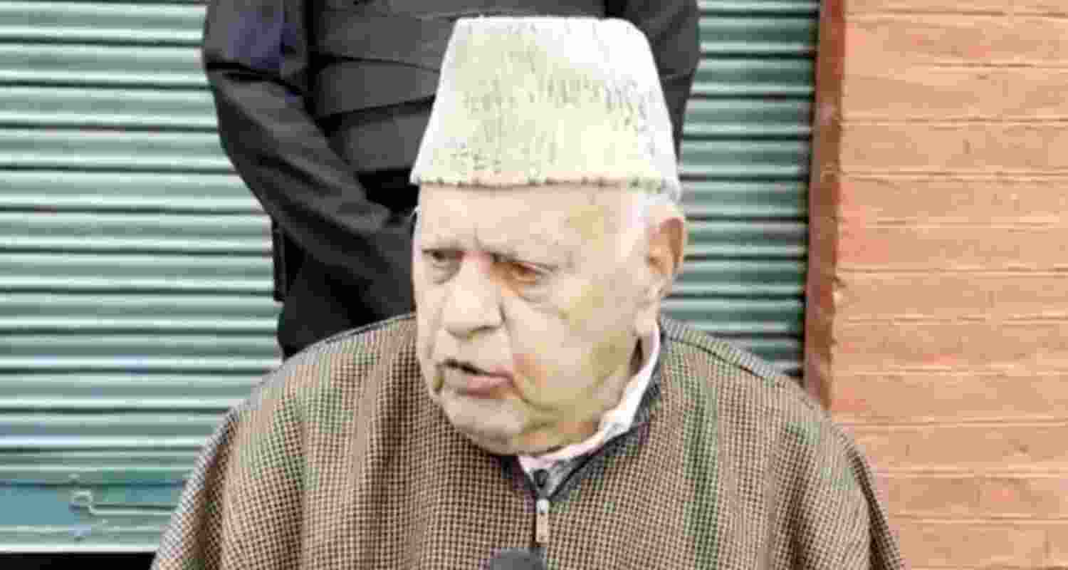 National Conference president Dr Farooq Abdullah