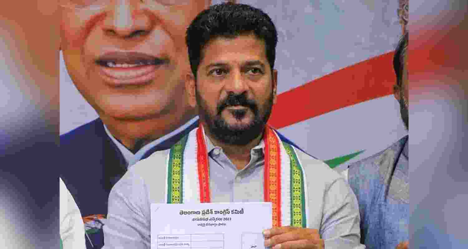 Telangana Chief Minister A Revanth Reddy - file image. 