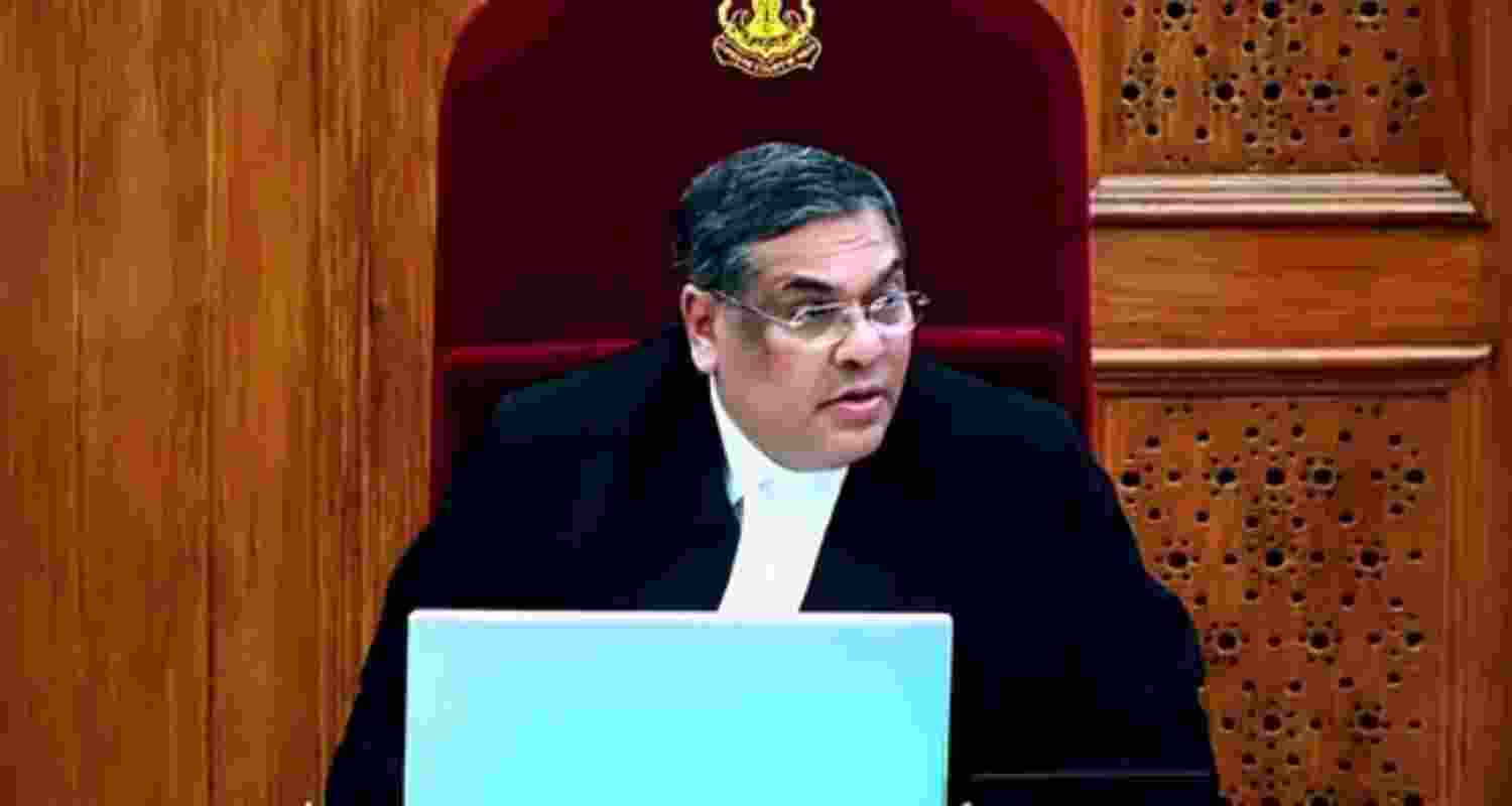 A file photo of Chief Justice of India Sanjiv Khanna.