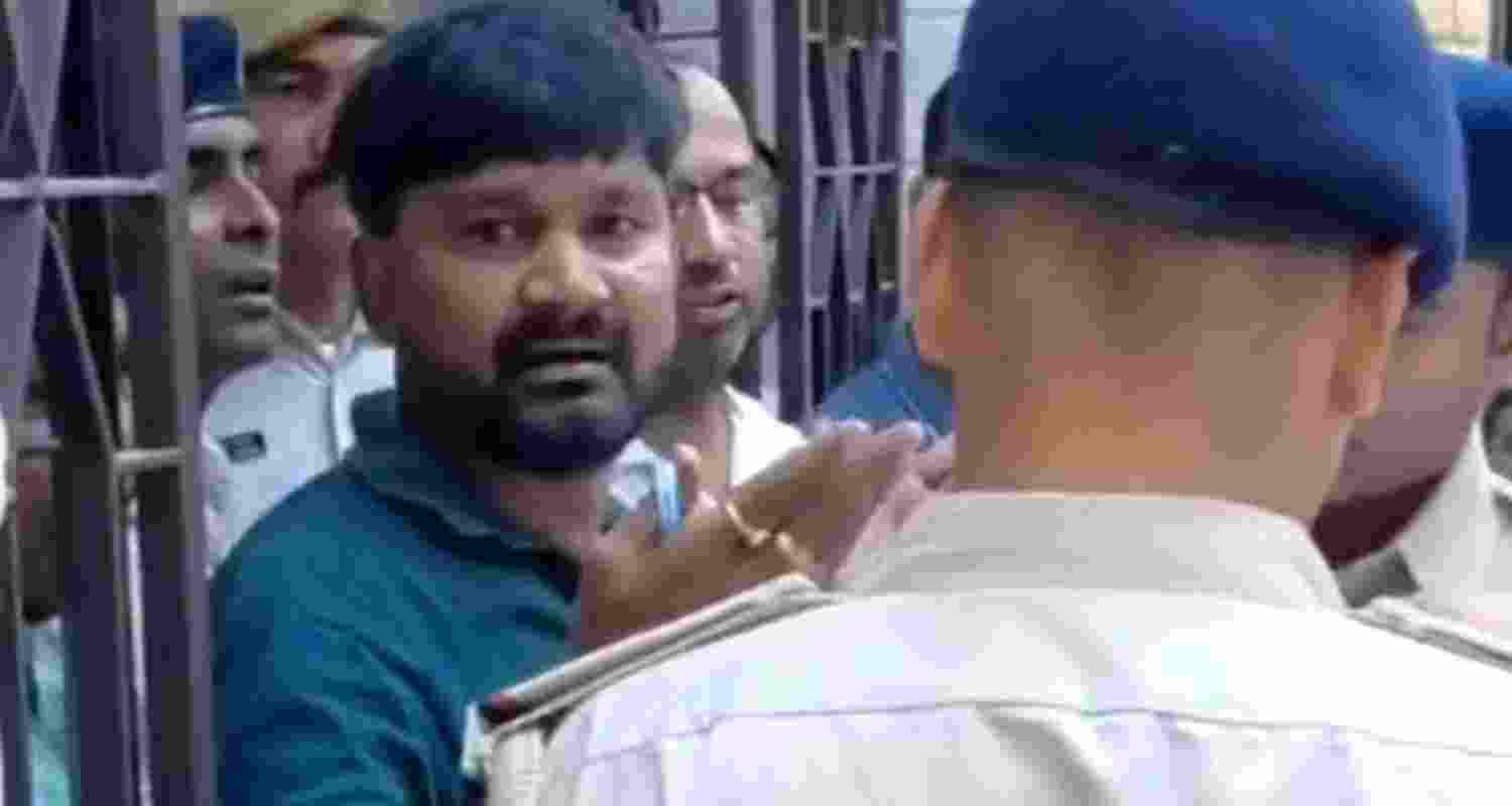 According to police sources, Satyendra Sah was taken into custody moments after submitting his nomination papers on Monday. Sasaram police detained him outside the returning officer’s office and handed him over to Garhwa police, who later sent him to judicial custody.