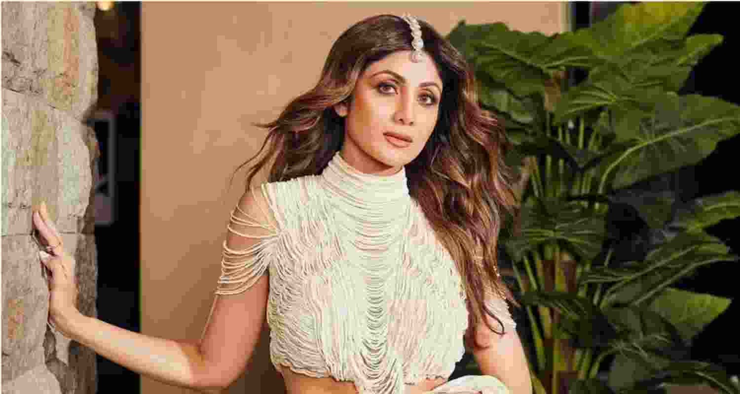 Bollywood actor Shilpa Shetty.