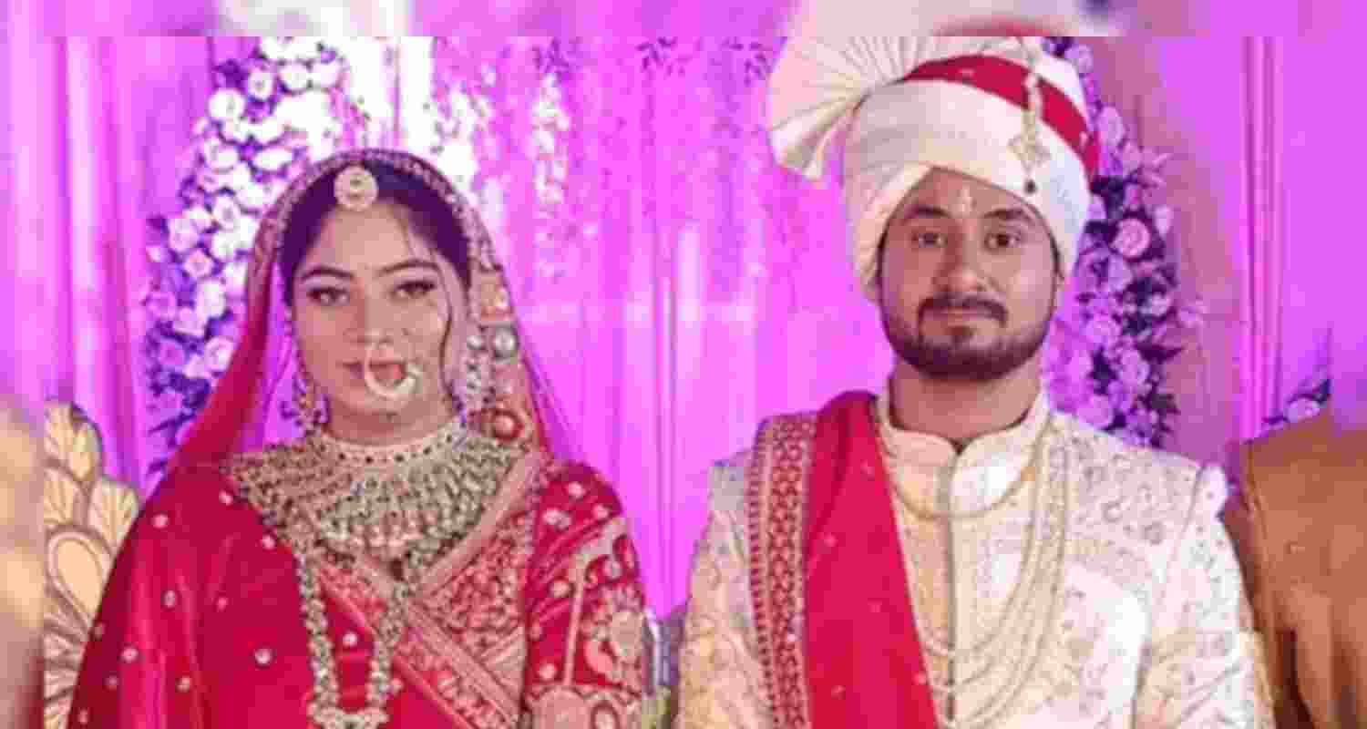 A file photo of Sonam Raghuvanshi and Raja Raghuvanshi.