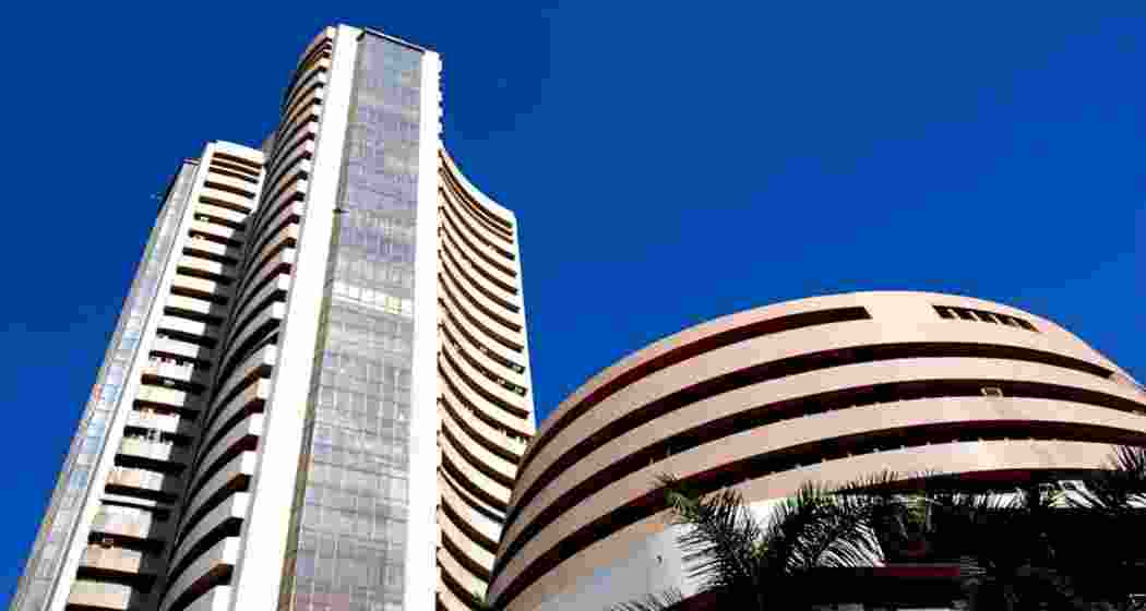 The Indian stock market on Dalal Street in Mumbai. 