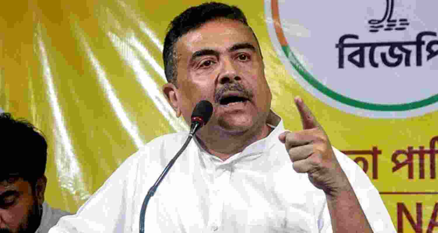 Leader of Opposition in the West Bengal Legislative Assembly Suvendu Adhikari.