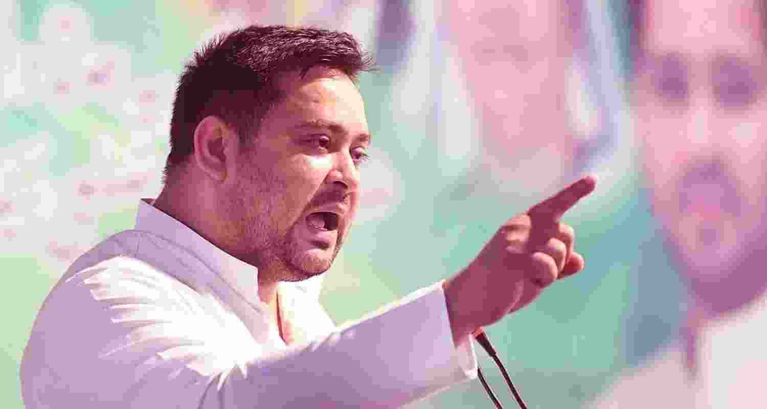 Rashtriya Janata Dal leader Tejashwi Yadav.