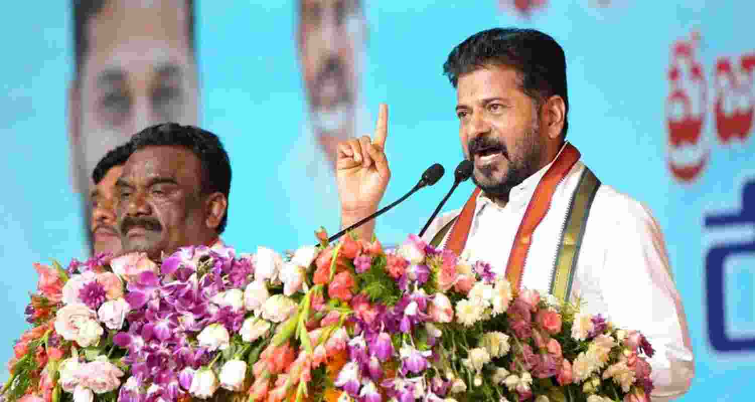 Telangana Chief Minister A Revanth Reddy - file image. 