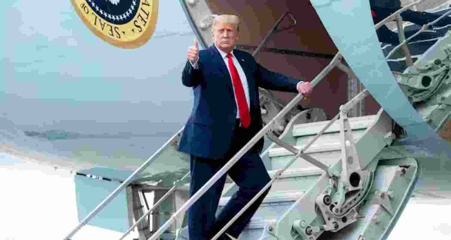 US President Donald Trump leaves for a five-day Asia tour.