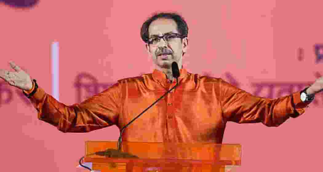 A file photo of Shiv Sena (UBT) chief Uddhav Thackeray.