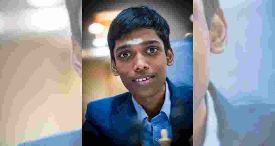 Indian Grandmaster R. Praggnanandhaa