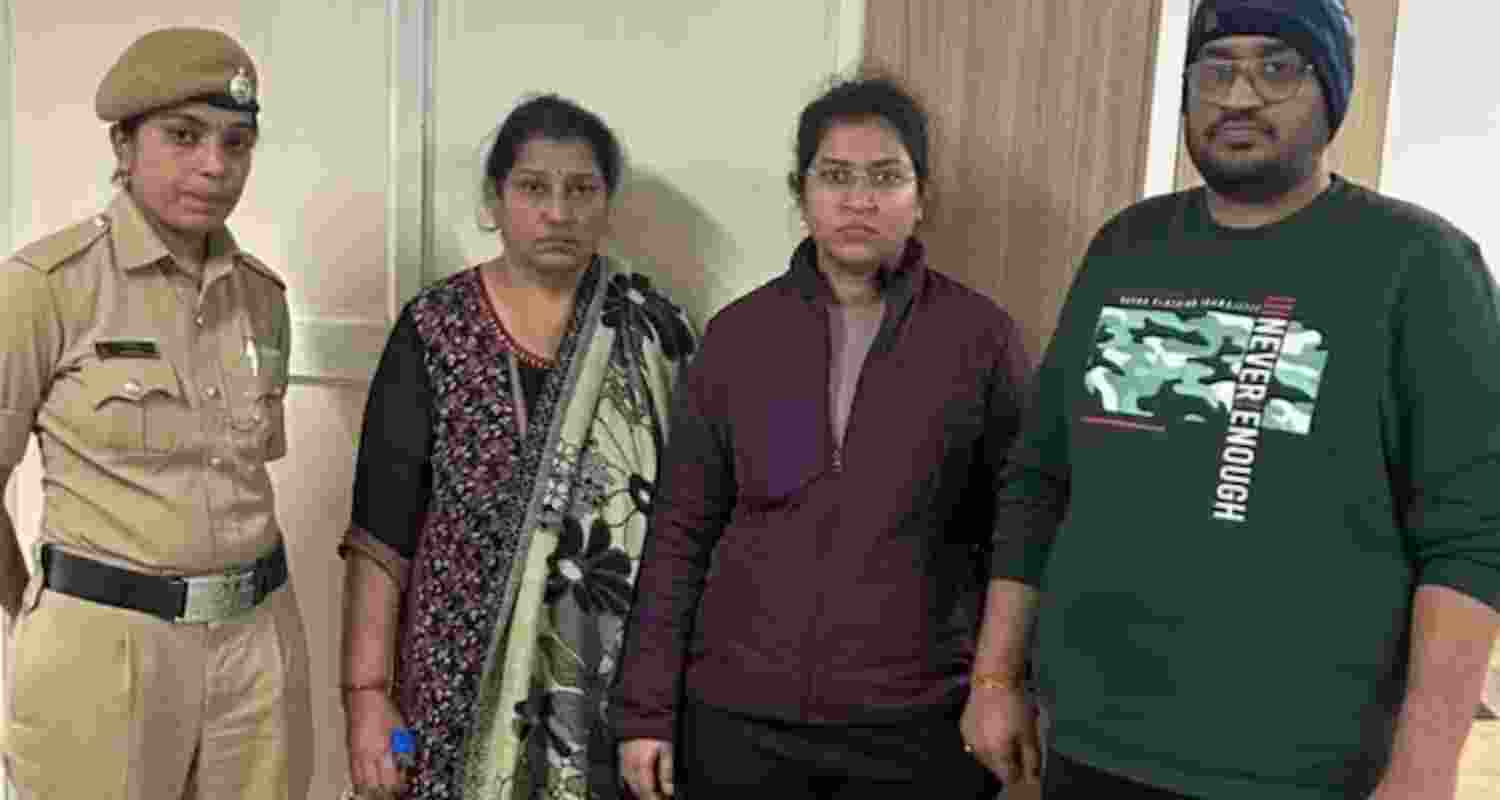 Atul Subhash suicide Nikita and her family granted bail. File Photo of Arrest of Accused.