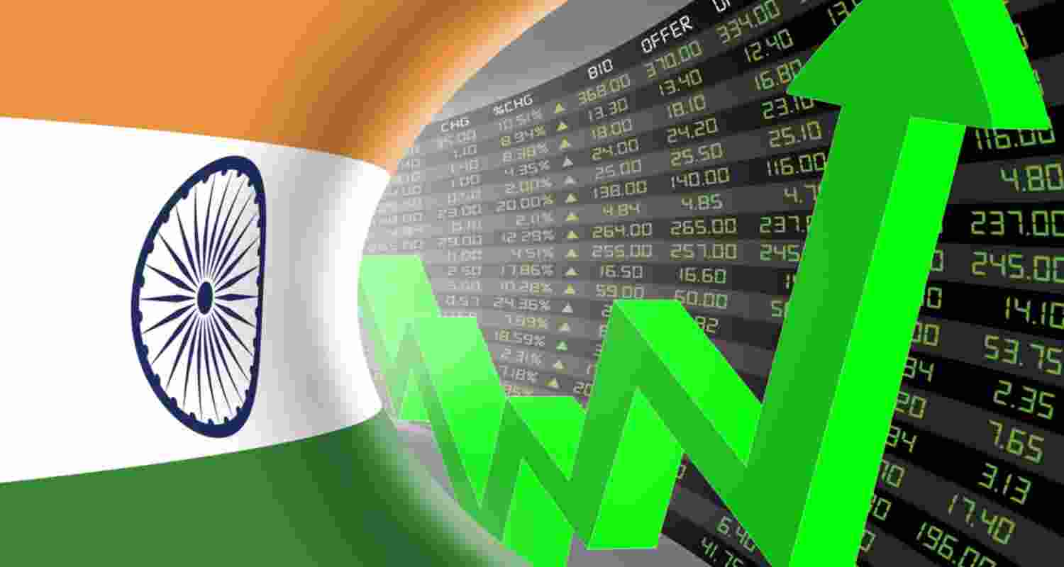 Indian markets rise as crude prices drop, banking stocks gain.