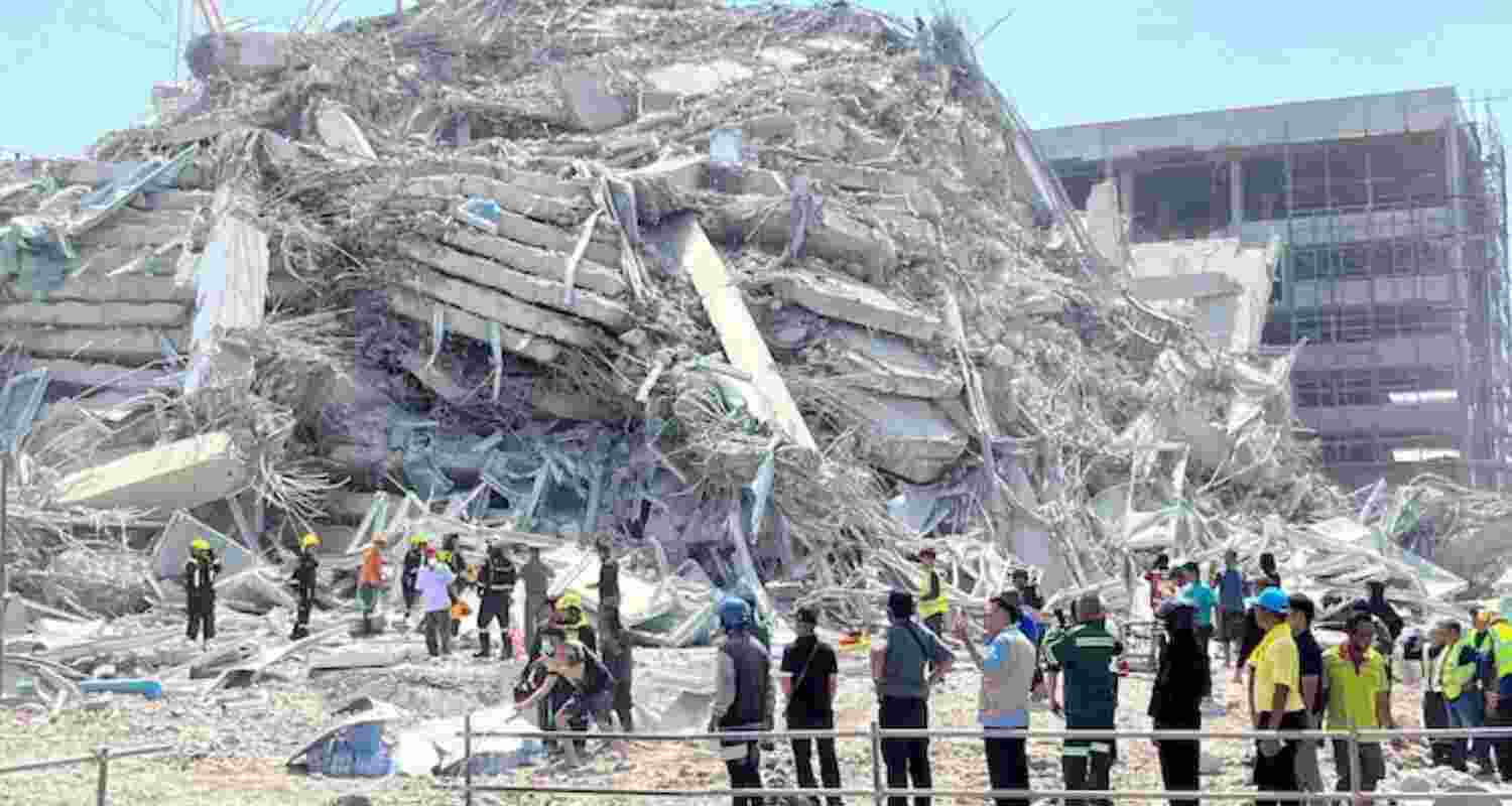 Myanmar Earthquake Claims Over 150 Lives, Triggers Destruction in Thailand.