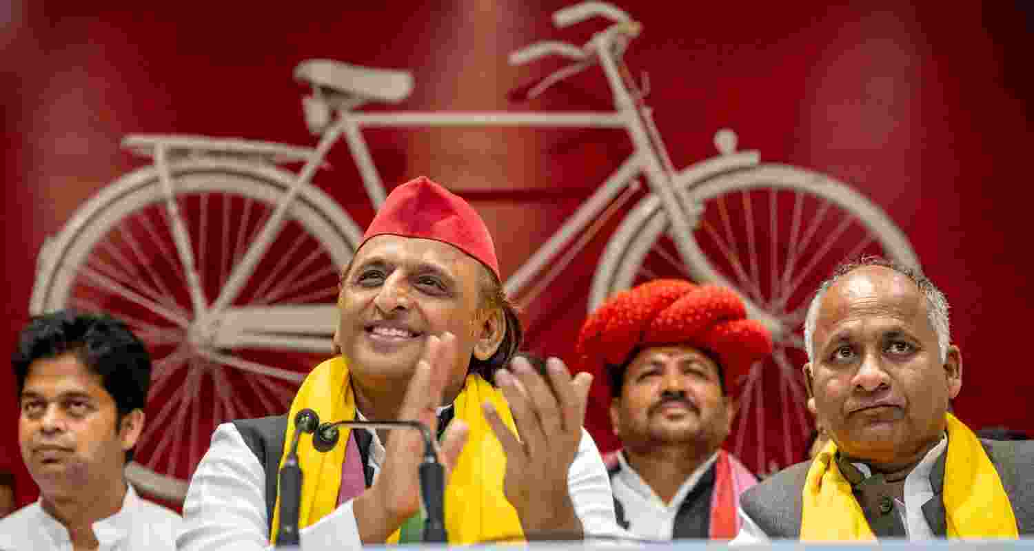 SP chief Akhilesh Yadav says PDA united against injustice.