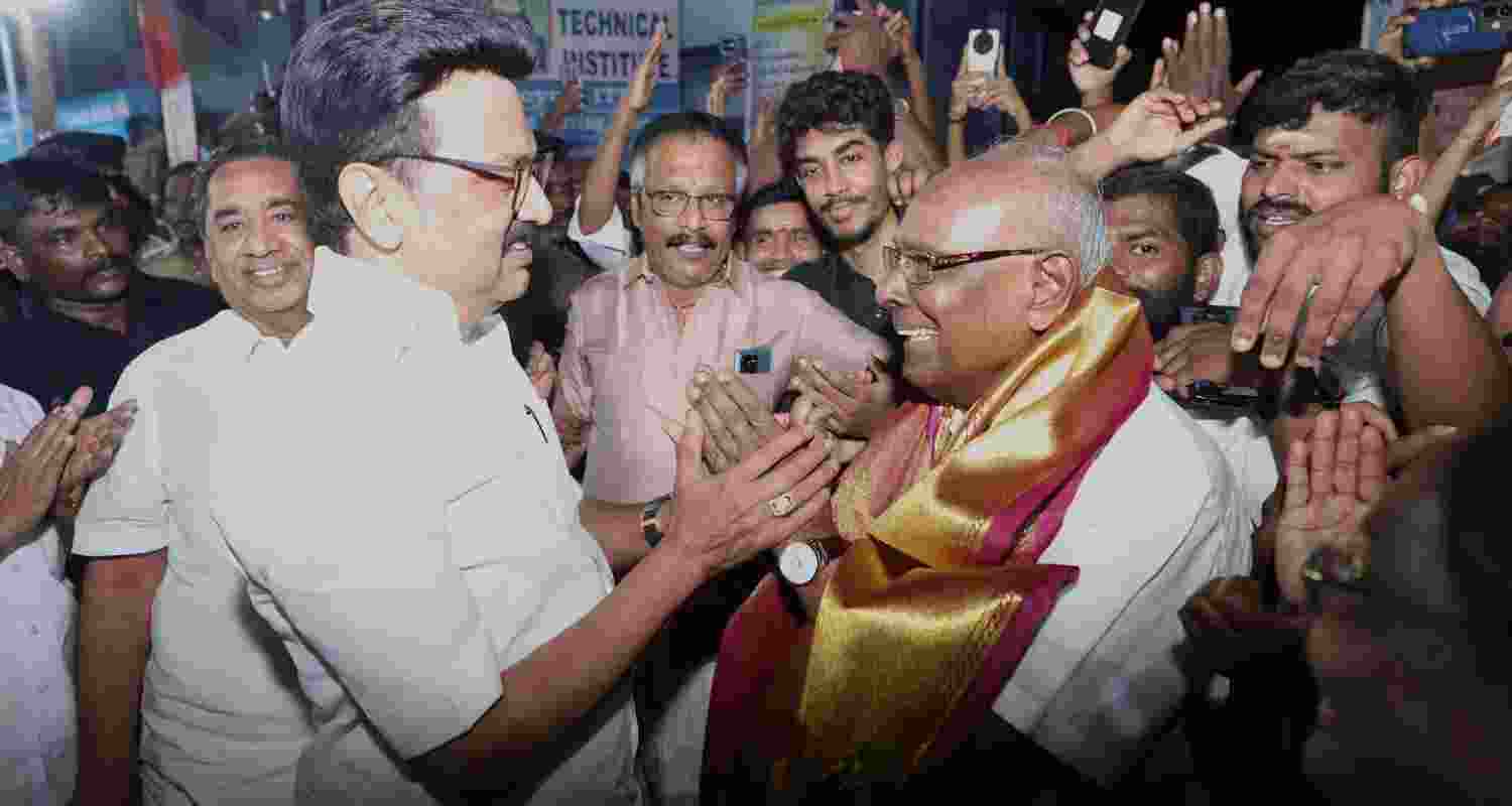 DMK chief and Tamil Nadu CM M K Stalin leads DMK meet after 47 years in Madurai.