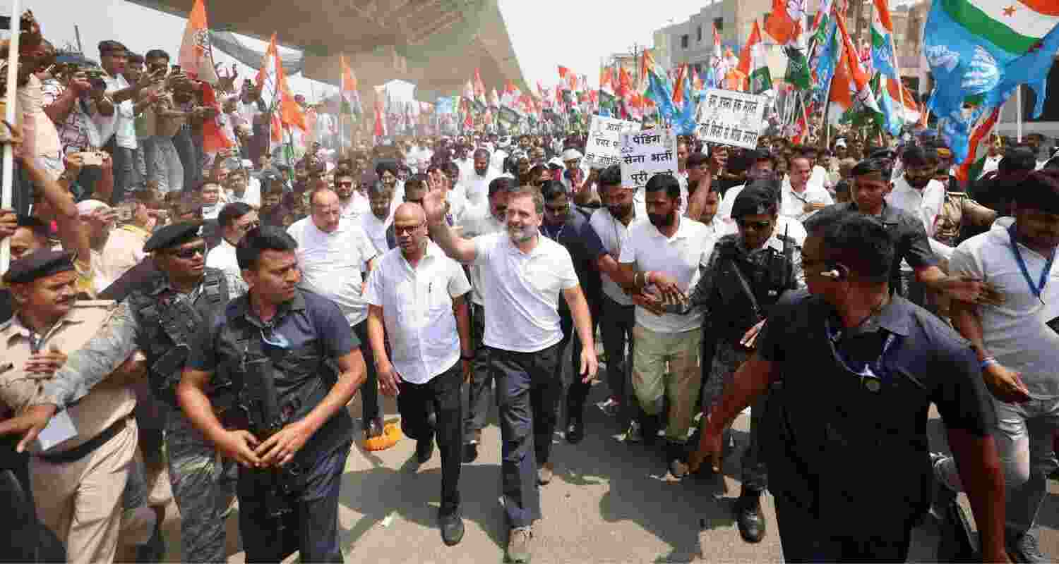 Rahul Gandhi blames PM Modi for rising China imports.