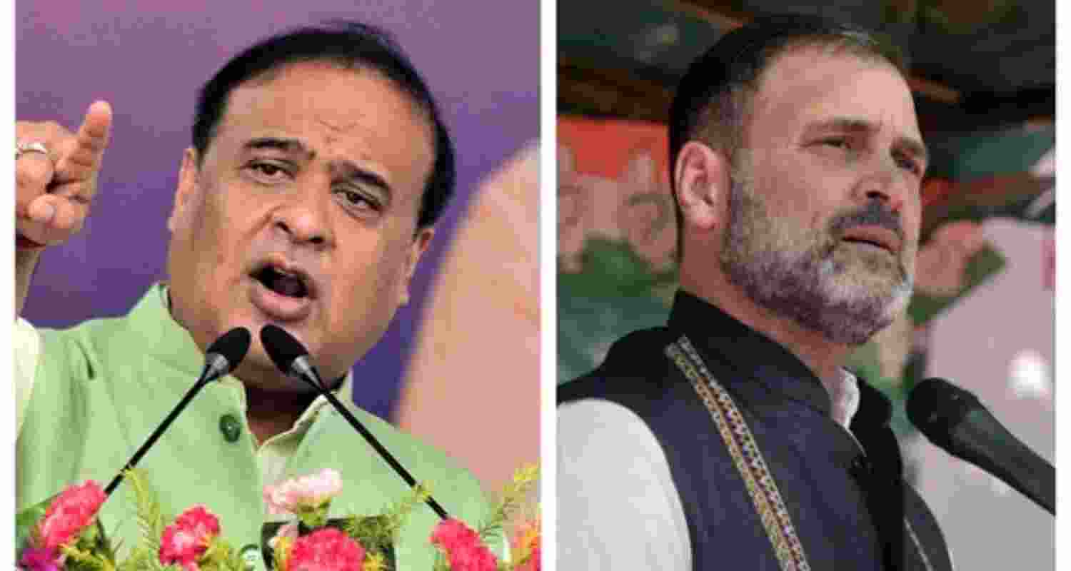 Rahul Gandhi warns Assam CM Sarma of prison over graft.