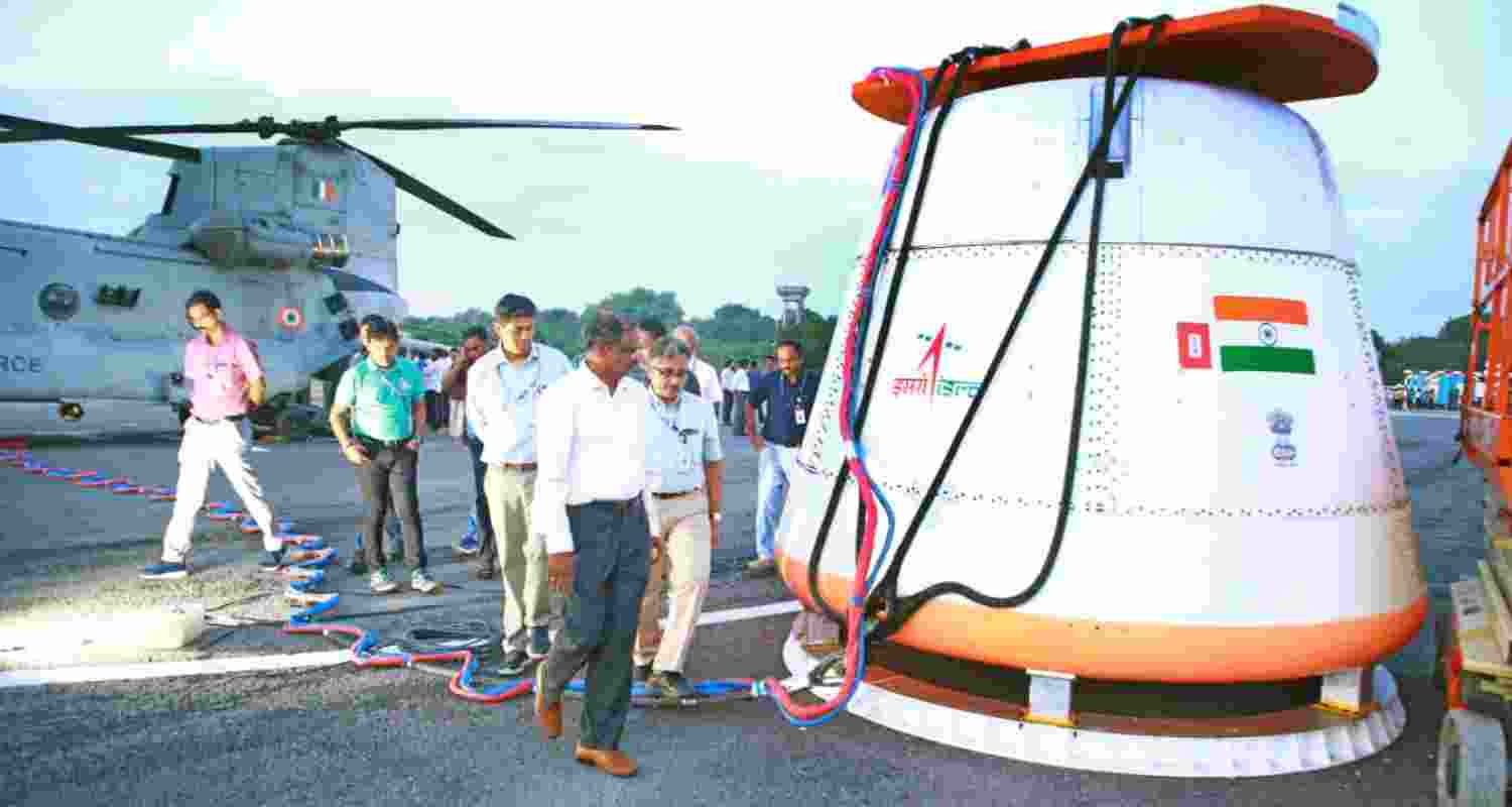 ISRO achieves milestone in Gaganyaan safety system trials.