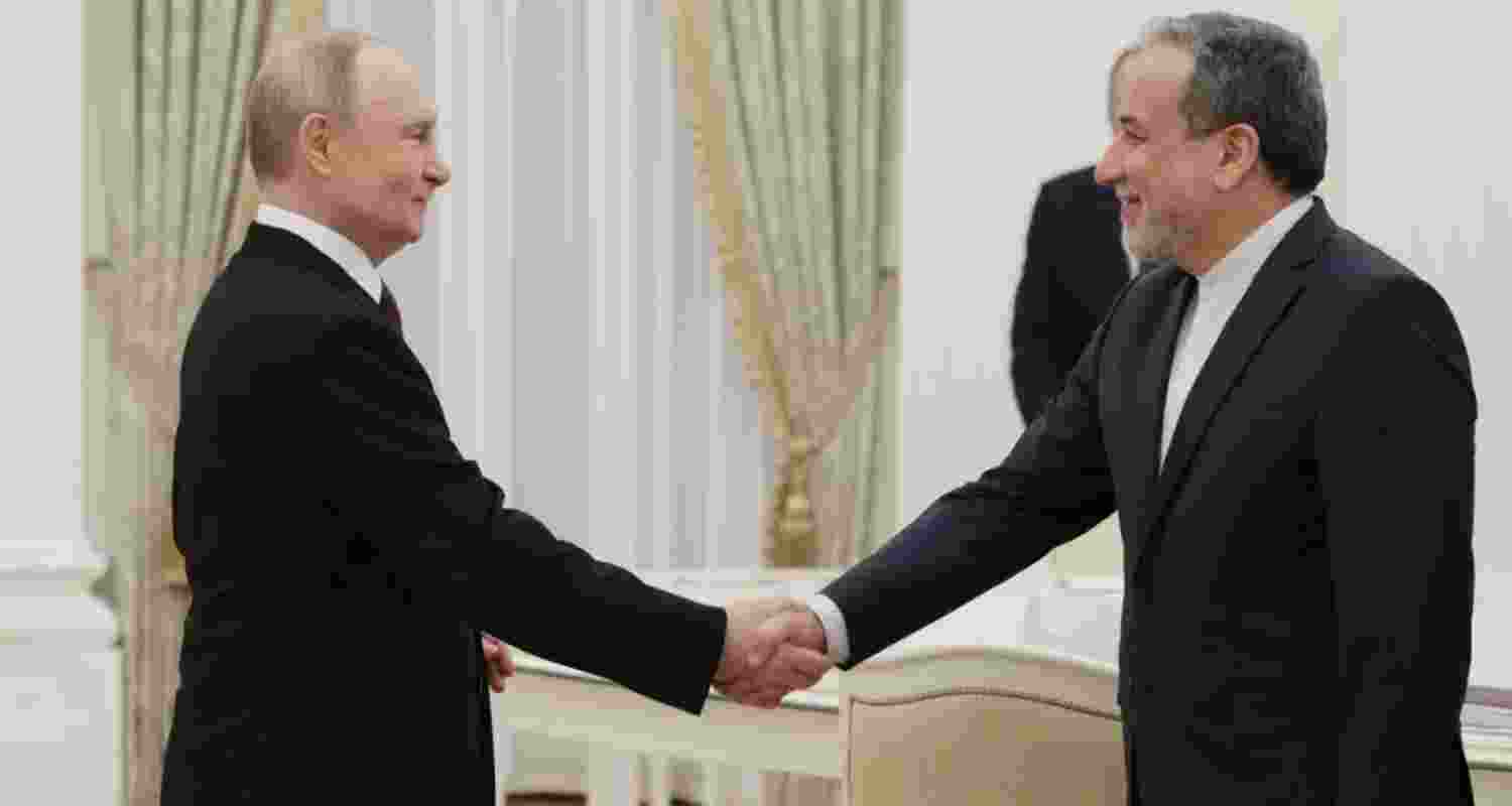 Russia, Iran treaty effective today boosting bilateral ties.