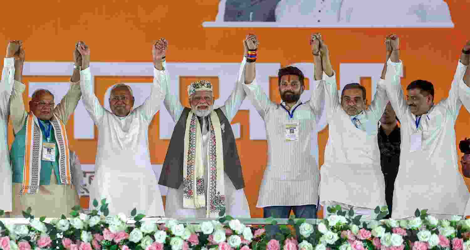 NDA leaders to launch Bihar poll manifesto on Oct 31.