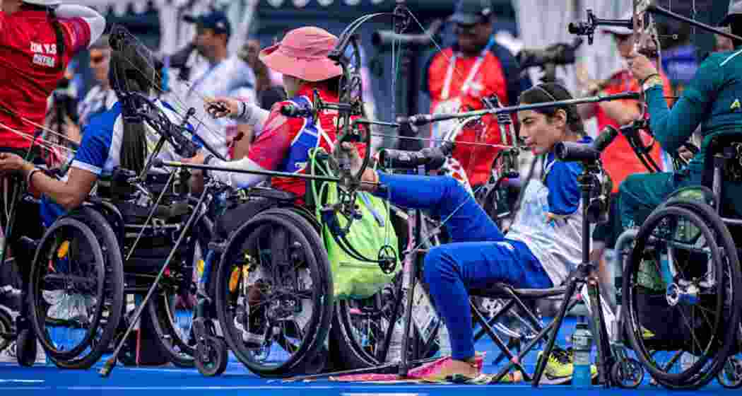 India's Para Shooter Sheetal Devi performed in the women's individual ranking round at the Para Olympics.