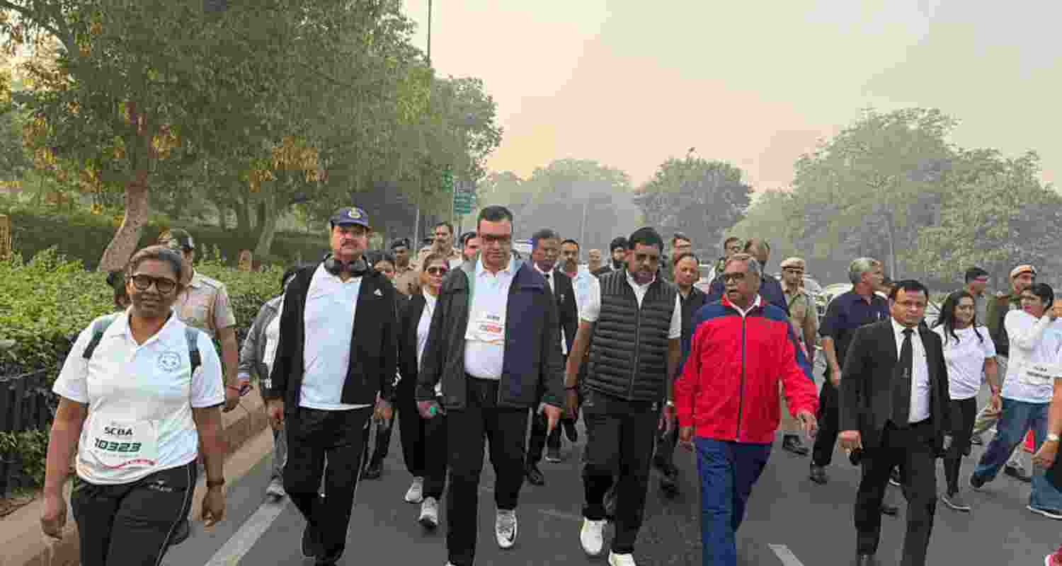 CJI leads SC run to promote 'Justice for All' message, plantation