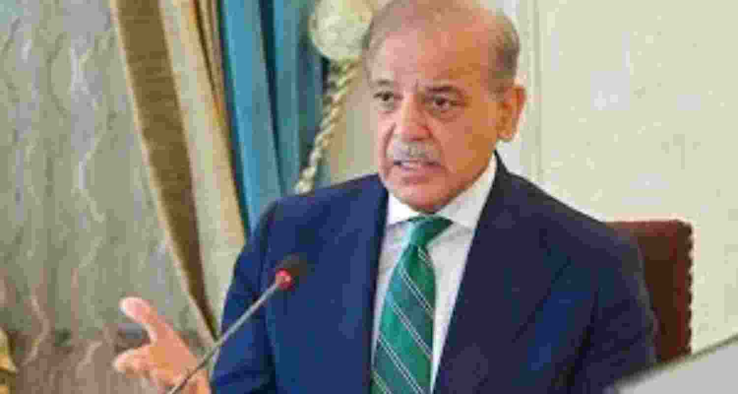 File photo of Pak PM Shehbaz Sharif