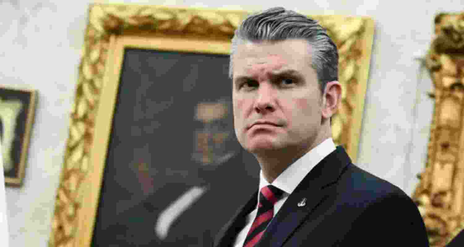 US Defence Secretary Pete Hegseth.