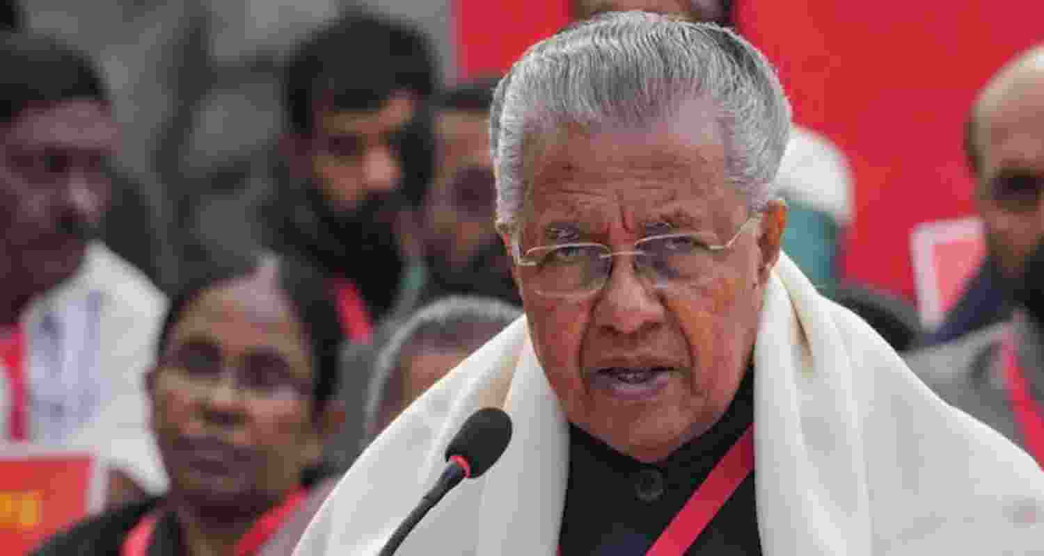 Kerala Chief Minister Pinarayi Vijayan - file image. 