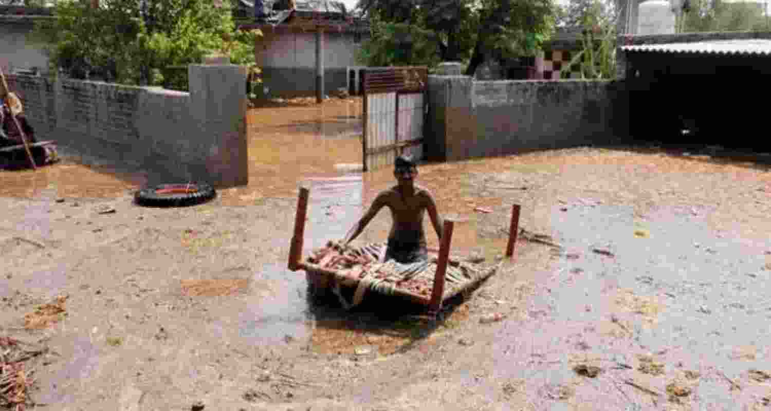 Many villages in Sultanpur Lodhi are still flooded.