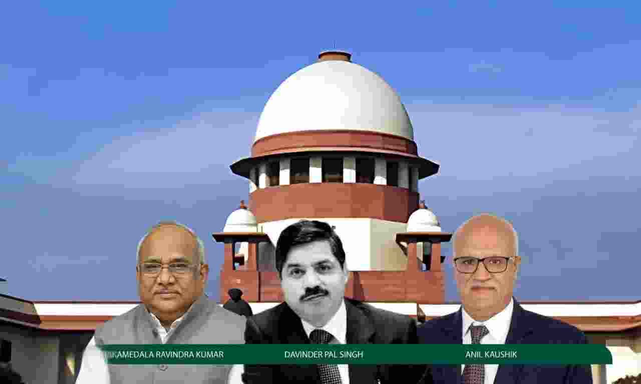 Centre appoints 3 new Additional Solicitor Generals for SC