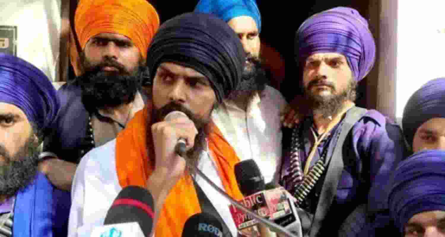 Amritpal Singh’s faction announces new political party ‘Akali Dal Waris Punjab De’. 