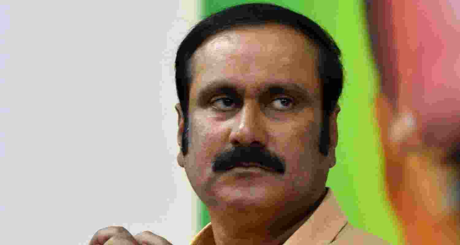 PMK chief Anbumani Ramadoss. File photo.