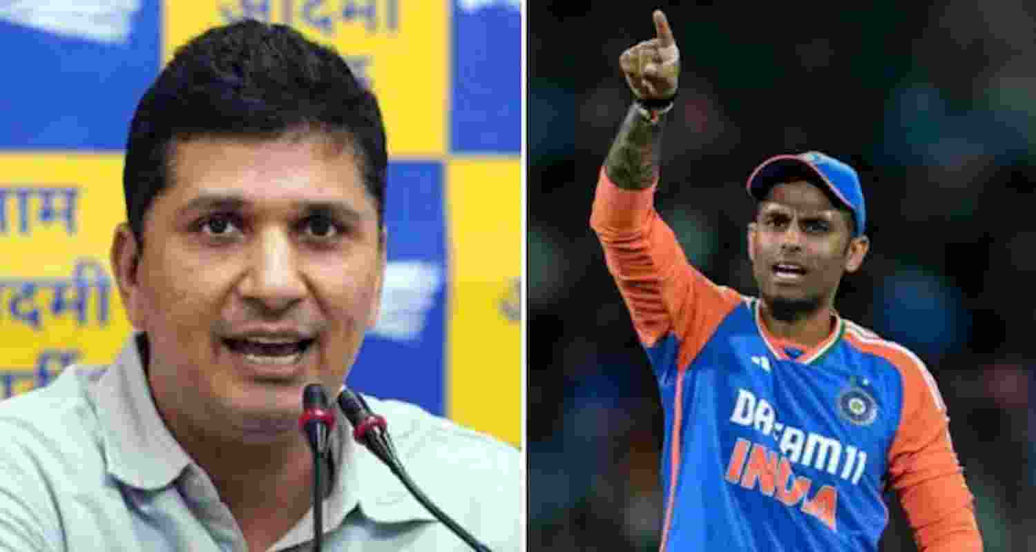 Saurabh Bharadwaj and Suryakumar Yadav.