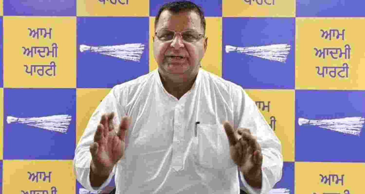 AAP senior leader and spokesperson Neel Garg. 