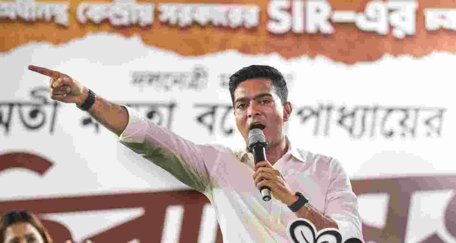 All-India General Secretary of the Trinamool Congress Abhishek Banerjee - file image. 