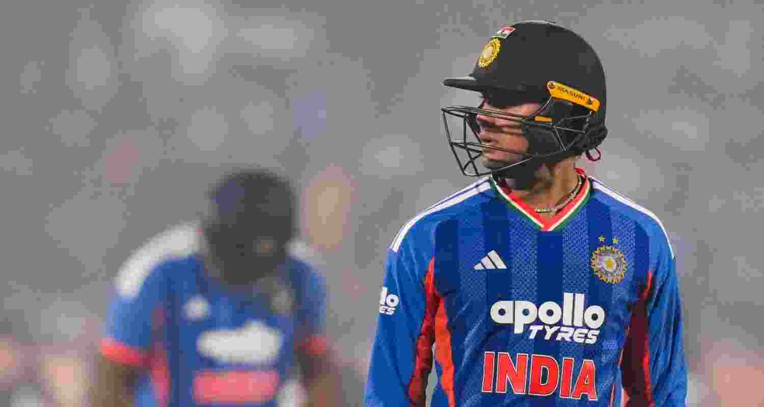 Indian opener Abhishek Sharma.