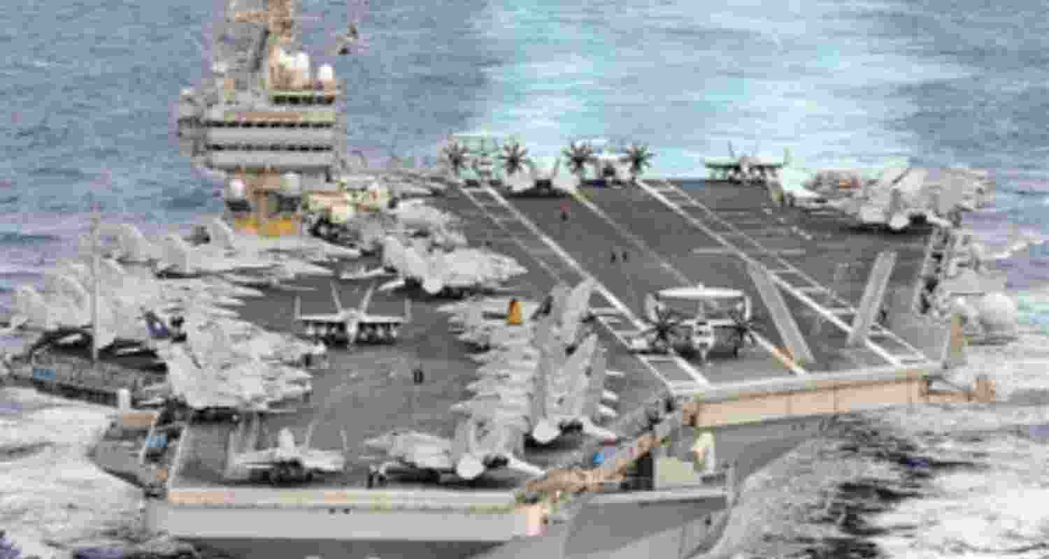 USS Abraham Lincoln hit by drones, claims IRGC 