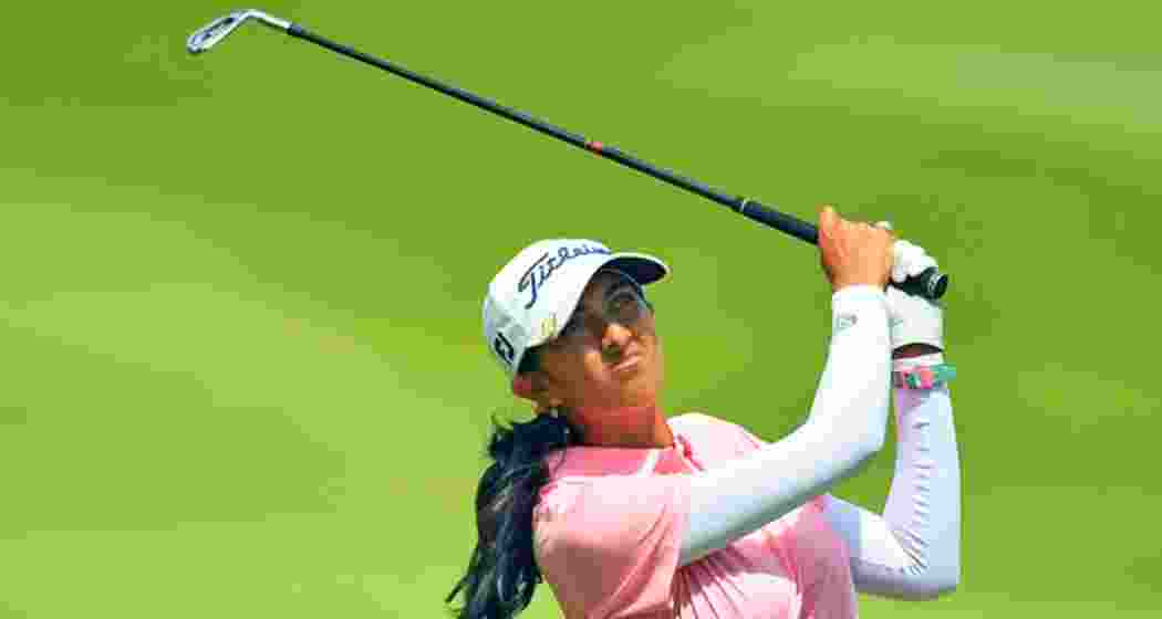 Aditi Ashok in action.